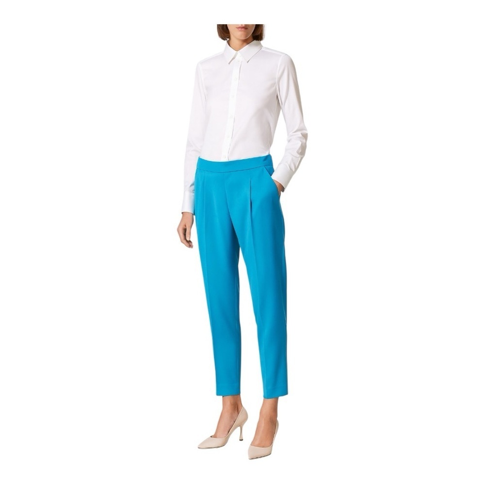 Marella Satin Blue‎ Trousers size 10